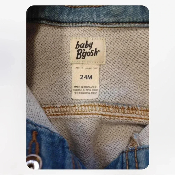 Baby B”gosh Denim Jean Jacket Size 24 Months - Picture 6 of 7